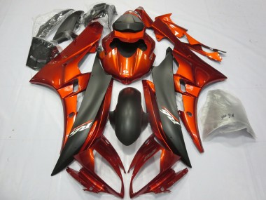 Gebranntes Orange 06-07 R6 Motorrad Verkleidung