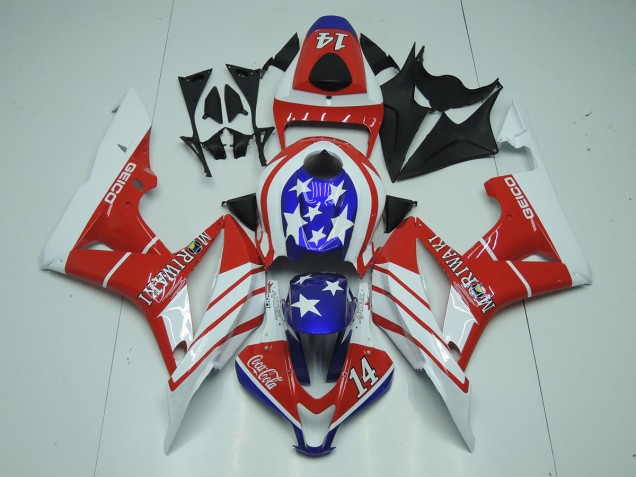 Geico 14 07-08 CBR600RR Motorrad Verkleidung