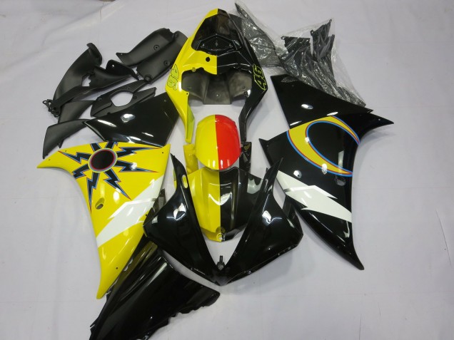 Gelb 46 12-14 R1 Motorrad Verkleidung Gelb 46 12-14 R1 Motorrad Verkleidung