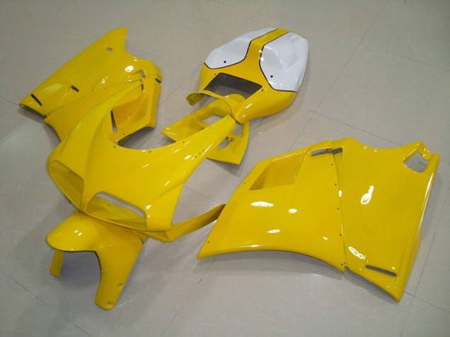 Gelb Glanz 93-05 Ducati 996 748 916 998 Motorrad Verkleidung Gelb Glanz 93-05 Ducati 996 748 916 998 Motorrad Verkleidung