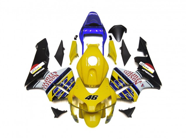 Gelb Nastro Azzurro 46 03-04 CBR600RR Motorrad Verkleidung