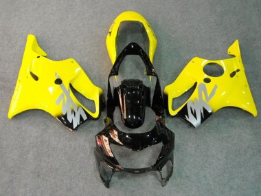 Gelb-Silber-Aufkleber 99-00 CBR600 F4 Motorrad Verkleidung