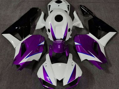 Glanz Lila Weiß & Blau 13-23 CBR600RR Motorrad Verkleidung