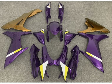 Glanz Lila & Gold 11-24 GSXR 600-750 Motorrad Verkleidung