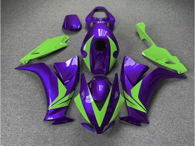 Glanz Lila & Grün 12-16 CBR1000RR Motorrad Verkleidung Glanz Lila & Grün 12-16 CBR1000RR Motorrad Verkleidung