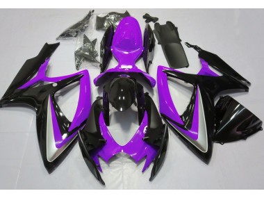 Glanz Lila Ohne Abzeichen 06-07 GSXR 600-750 Motorrad Verkleidung