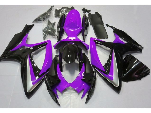 Glanz Lila Ohne Abzeichen 06-07 GSXR 600-750 Motorrad Verkleidung