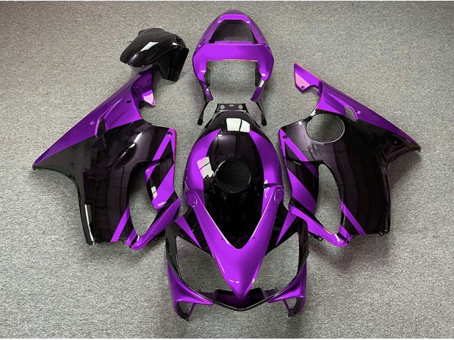 Glanz Lila & Schwarz 01-03 CBR600 F4i Motorrad Verkleidung Glanz Lila & Schwarz 01-03 CBR600 F4i Motorrad Verkleidung