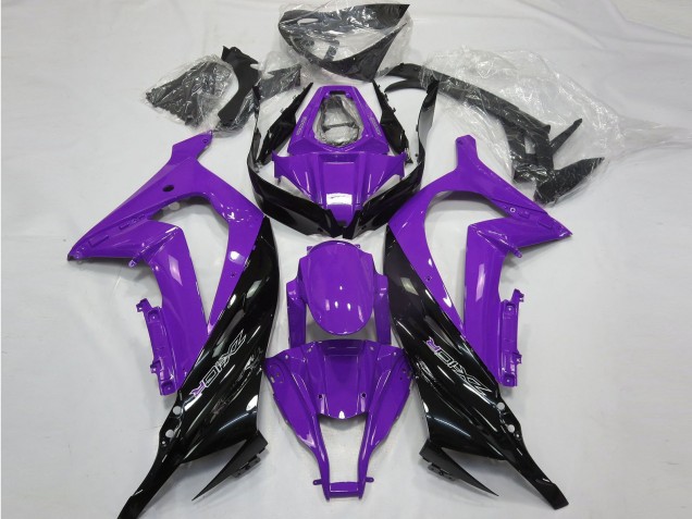 Glanz Lila & Schwarz 11-15 ZX10R Motorrad Verkleidung Glanz Lila & Schwarz 11-15 ZX10R Motorrad Verkleidung