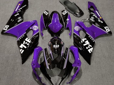 Glanz Lila & Schwarz Benutzerdefiniert 05-06 GSXR 1000 Motorrad Verkleidung