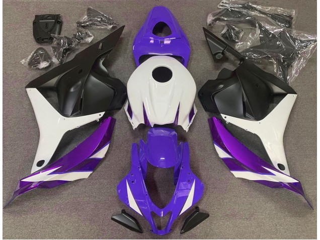 Glanz Lila Weiß & Violett 09-12 CBR600RR Motorrad Verkleidung