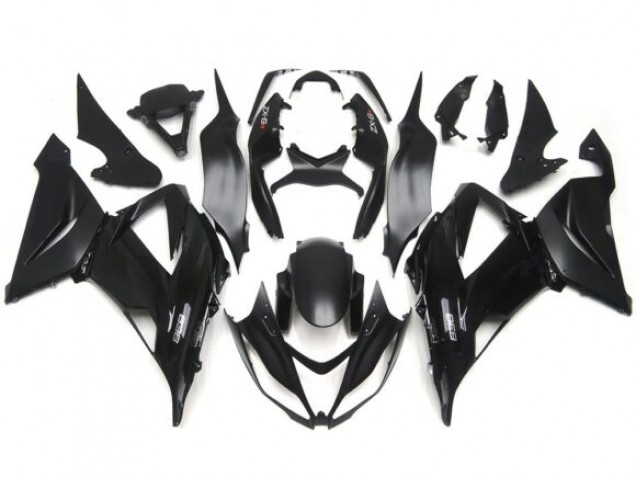 Glanz/Matt Schwarz Einfache Glatte Aufkleber 13-18 ZX6R Motorrad Verkleidung Glanz/Matt Schwarz Einfache Glatte Aufkleber 13-18 ZX6R Motorrad Verkleidung