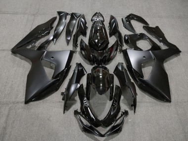 Glanz & Matt Schwarz Stil 09-16 GSXR 1000 Motorrad Verkleidung
