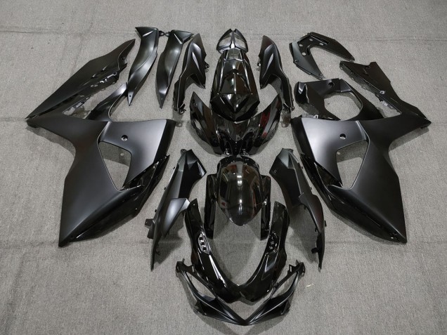 Glanz & Matt Schwarz Stil 09-16 GSXR 1000 Motorrad Verkleidung