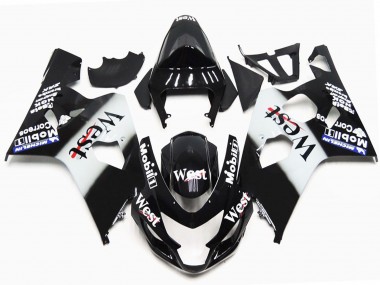Glanz West OEM Stil 04-05 GSXR 600-750 Motorrad Verkleidung