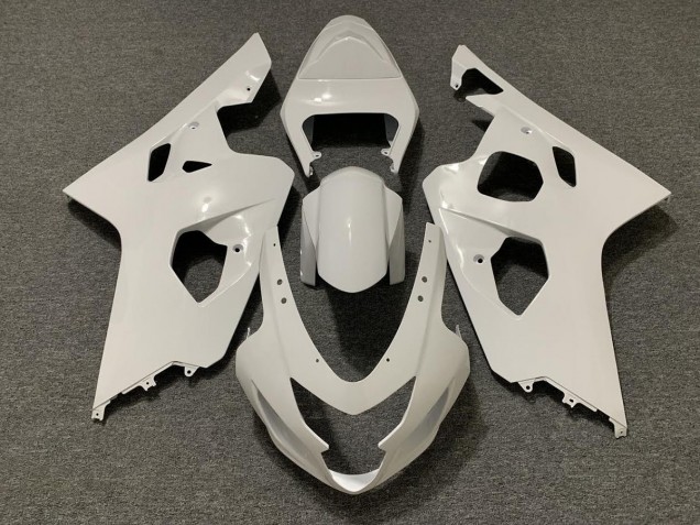 Glänzend Weiß 04-05 GSXR 600-750 Motorrad Verkleidung