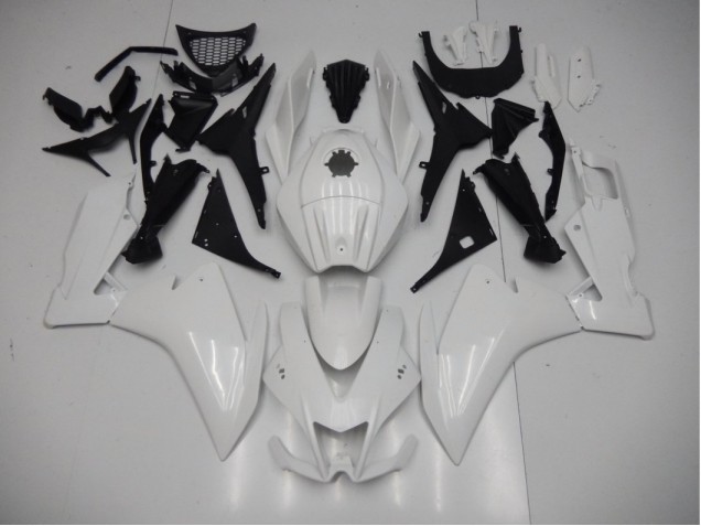 Glänzend Weiß 12-15 RS4 50 Motorrad Verkleidung Glänzend Weiß 12-15 RS4 50 Motorrad Verkleidung