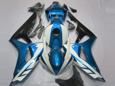 Glänzend Weiß & Blau 06-07 CBR1000RR Motorrad Verkleidung