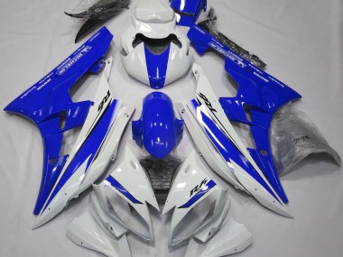 Glänzend Weiß & Blau 06-07 R6 Motorrad Verkleidung