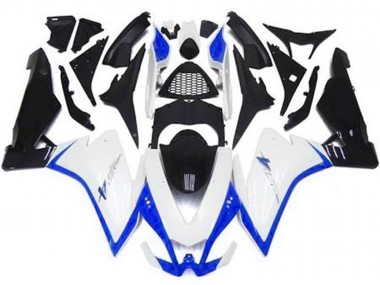 Glänzend Weiß & Blau 10-15 RSV4 1000 Motorrad Verkleidung