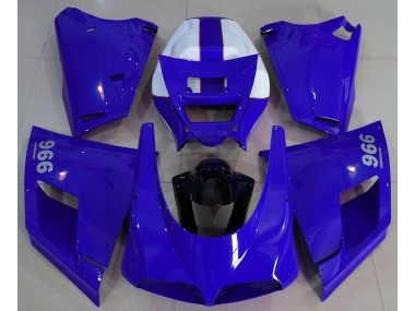 Glänzend Blau 93-05 Ducati 996 748 916 998 Motorrad Verkleidung