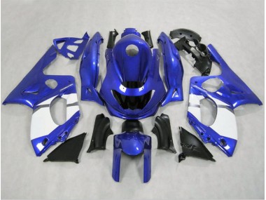Glänzend Blau & Weiß 98-07 YZF600 Motorrad Verkleidung