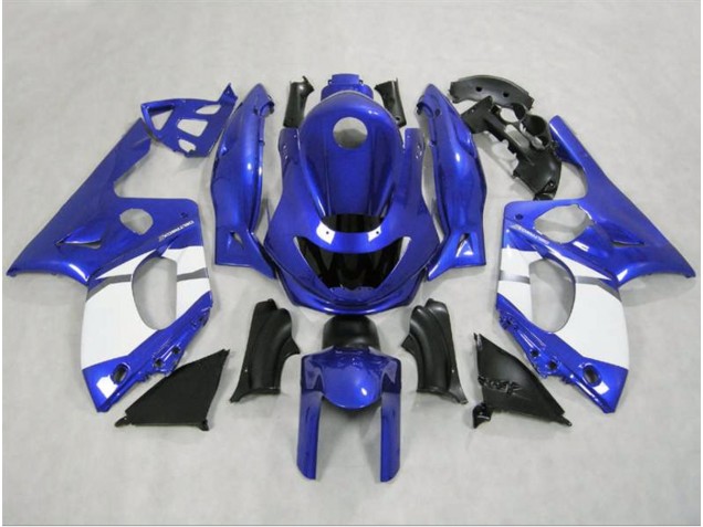 Glänzend Blau & Weiß 98-07 YZF600 Motorrad Verkleidung
