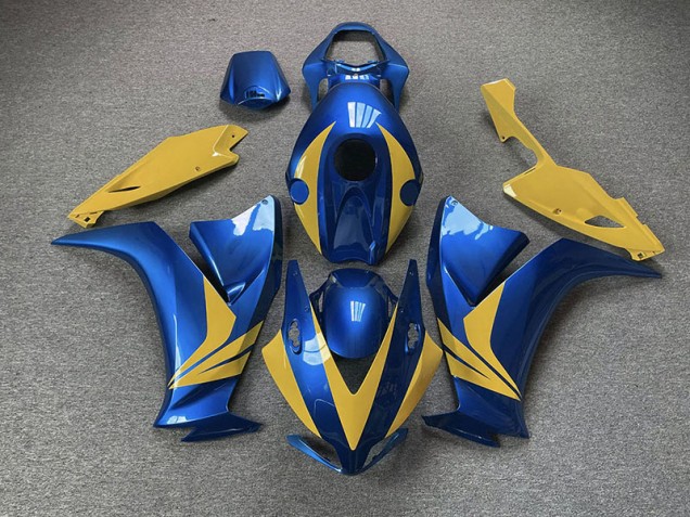 Glänzend Blau & Gelb 12-16 CBR1000RR Motorrad Verkleidung Glänzend Blau & Gelb 12-16 CBR1000RR Motorrad Verkleidung