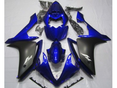 Glänzend Blau & Schwarz 07-08 R1 Motorrad Verkleidung