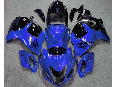 Glänzend Blau & Schwarz 08-20 GSXR 1300 Motorrad Verkleidung