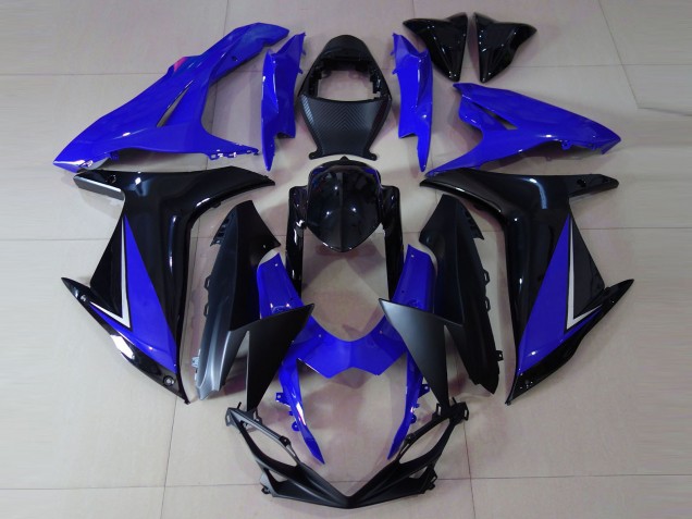 Glänzend Blau & Schwarz 11-24 GSXR 600-750 Motorrad Verkleidung
