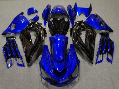 Glänzend Blau & Schwarz 12-21 ZX14R Motorrad Verkleidung