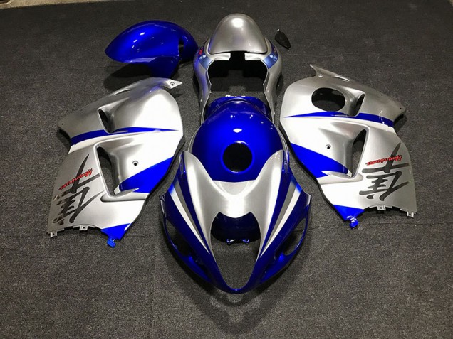 Glänzend Blau & Silber 97-07 GSXR 1300 Motorrad Verkleidung