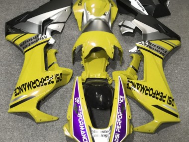 Glänzend Gelb & Lila 17-23 CBR1000RR Motorrad Verkleidung