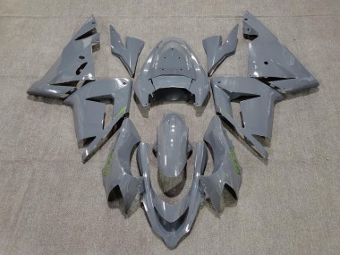 Glänzend Grau & Grün 04-05 ZX10R Motorrad Verkleidung
