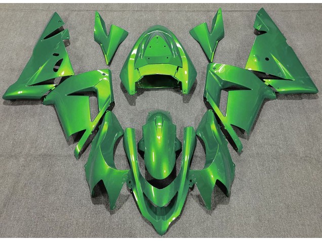 Glänzend Grün 04-05 ZX10R Motorrad Verkleidung Glänzend Grün 04-05 ZX10R Motorrad Verkleidung