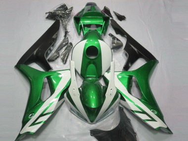 Glänzend Weiß & Grün 06-07 CBR1000RR Motorrad Verkleidung
