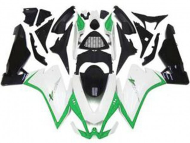 Glänzend Weiß & Grün 10-15 RSV4 1000 Motorrad Verkleidung Glänzend Weiß & Grün 10-15 RSV4 1000 Motorrad Verkleidung