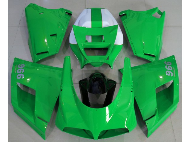 Glänzend Grün 93-05 Ducati 996 748 916 998 Motorrad Verkleidung Glänzend Grün 93-05 Ducati 996 748 916 998 Motorrad Verkleidung