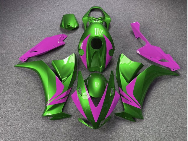 Glänzend Grün & Pink 12-16 CBR1000RR Motorrad Verkleidung Glänzend Grün & Pink 12-16 CBR1000RR Motorrad Verkleidung