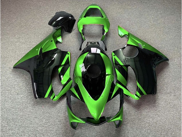 Glänzend Grün & Schwarz 01-03 CBR600 F4i Motorrad Verkleidung