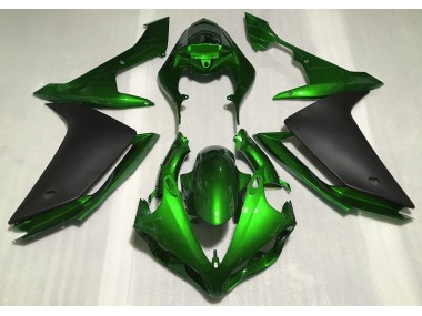 Glänzend Grün & Schwarz 07-08 R1 Motorrad Verkleidung