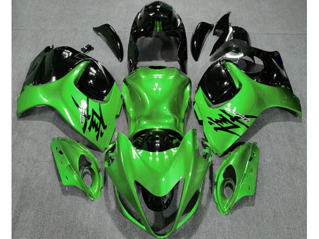 Glänzend Grün & Schwarz 08-20 GSXR 1300 Motorrad Verkleidung