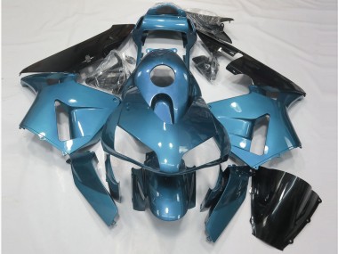 Glänzend Hellblau 03-04 CBR600RR Motorrad Verkleidung