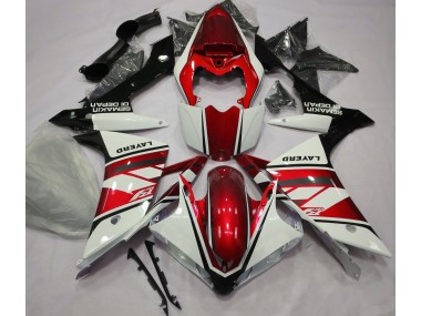 Glänzend Weiß & Rot 07-08 R1 Motorrad Verkleidung
