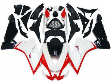 Glänzend Weiß & Rot 10-15 RSV4 1000 Motorrad Verkleidung