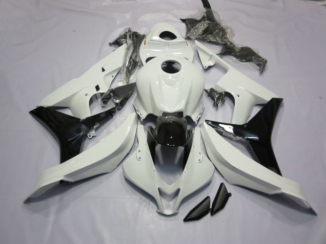 Glänzend Weiß & Schwarz 07-08 CBR600RR Motorrad Verkleidung Glänzend Weiß & Schwarz 07-08 CBR600RR Motorrad Verkleidung