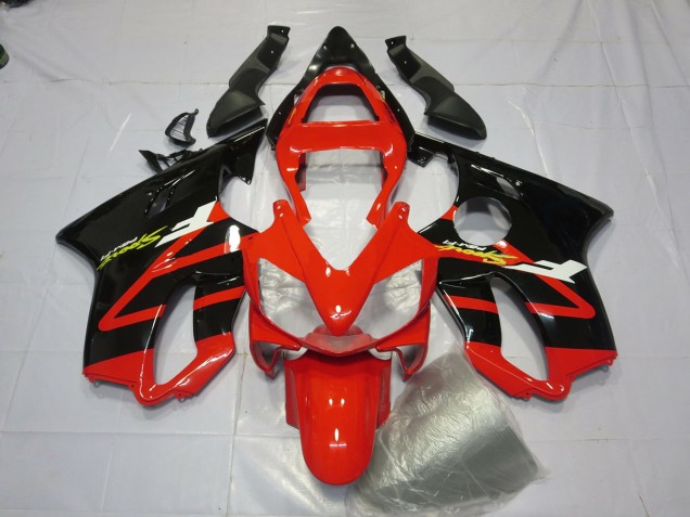 Glänzend Schwarz & Rot 01-03 CBR600 F4i Motorrad Verkleidung Glänzend Schwarz & Rot 01-03 CBR600 F4i Motorrad Verkleidung