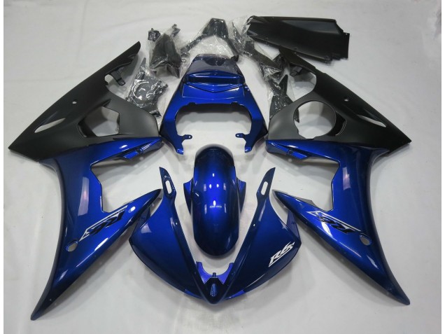 Glänzend Tiefes Blau 05 R6 Motorrad Verkleidung