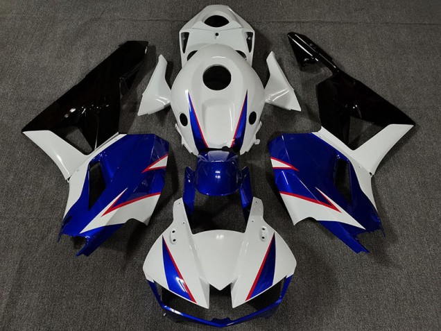 Glänzend Weiß & Tiefes Blau 13-23 CBR600RR Motorrad Verkleidung Glänzend Weiß & Tiefes Blau 13-23 CBR600RR Motorrad Verkleidung
